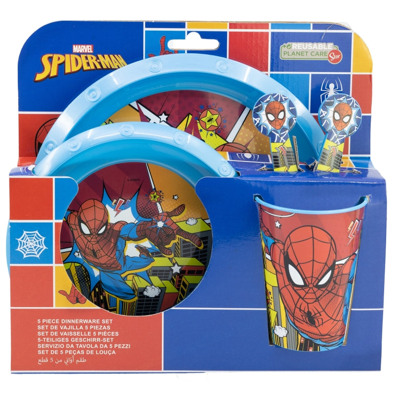STOR 3 PCS KIDS MICRO SET IN STANDARD BOX SPIDERMAN STREETS