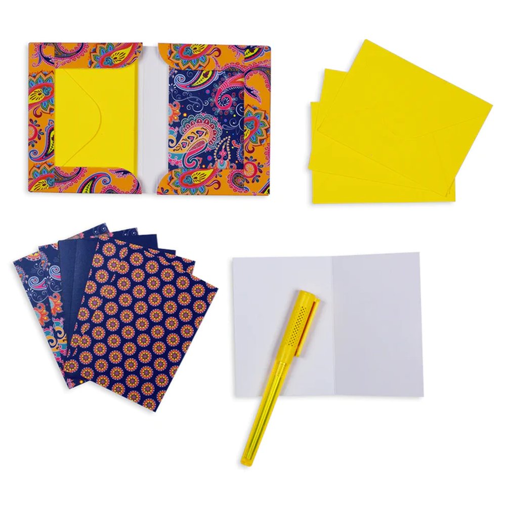 Motif Maze Notecards