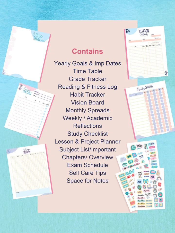 Blossom Tales Study Planner