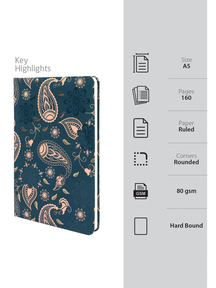 Paisley Pattern Notebook