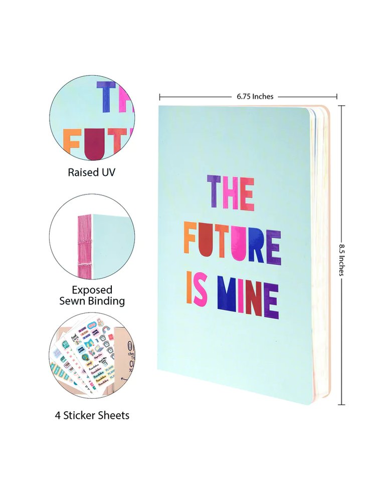 B5 Hard Bound Bright Future Study Planner