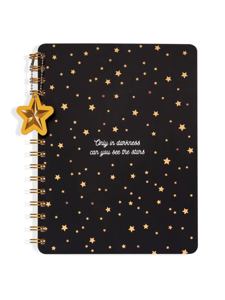B5 Hard Bound Twinkling Stars Wiro Notebook