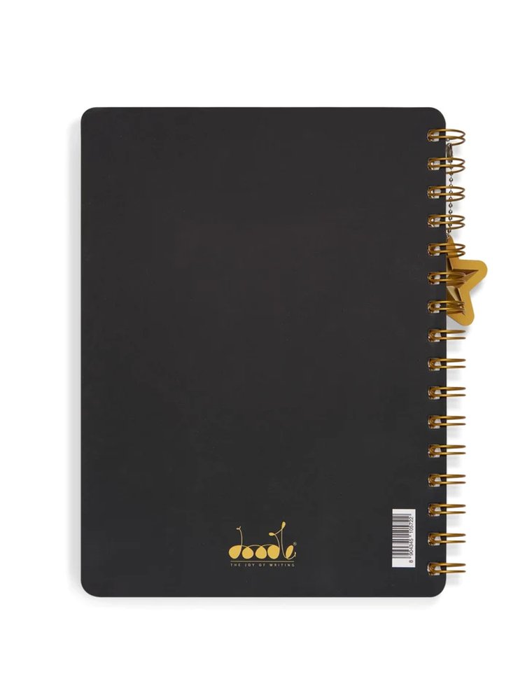 B5 Hard Bound Twinkling Stars Wiro Notebook