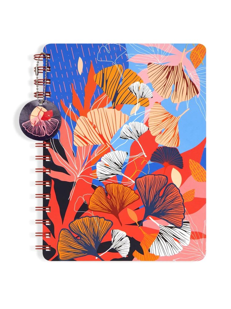 B5 Hard Bound Power Petals Wiro Notebook