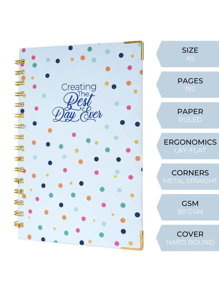 A5 Hard BoundBest Day Daily Planner