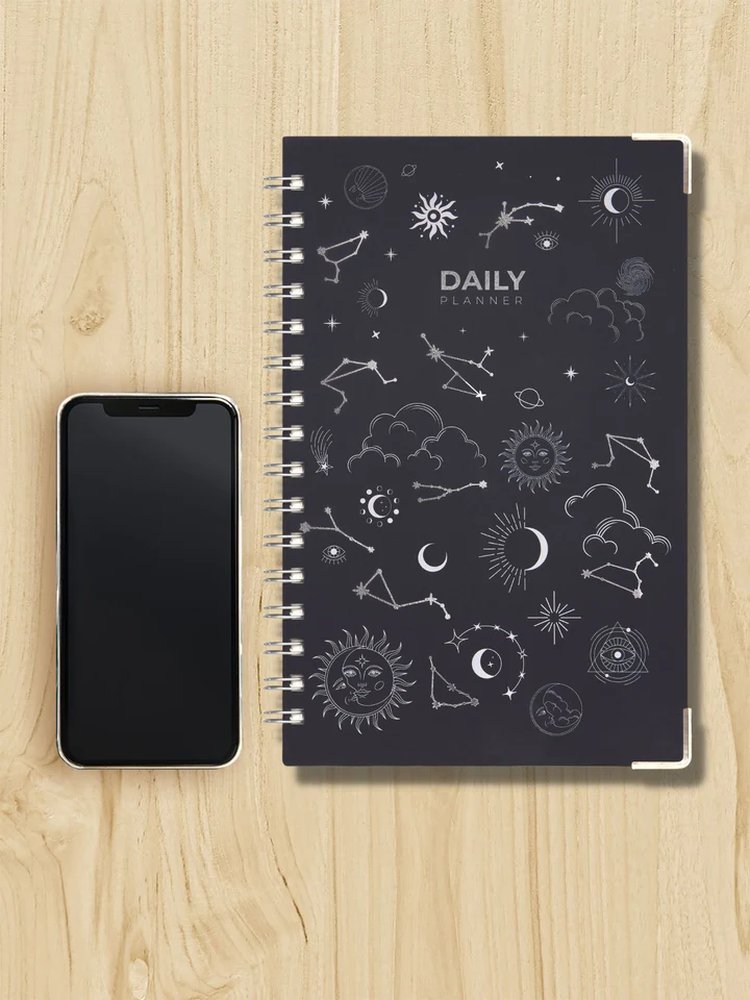 A5 Hard Bound Cancer Daily Planner