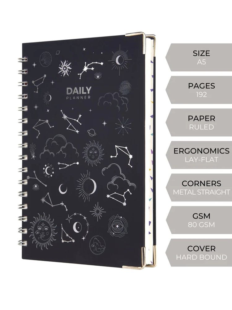 A5 Hard Bound Virgo Daily Planner
