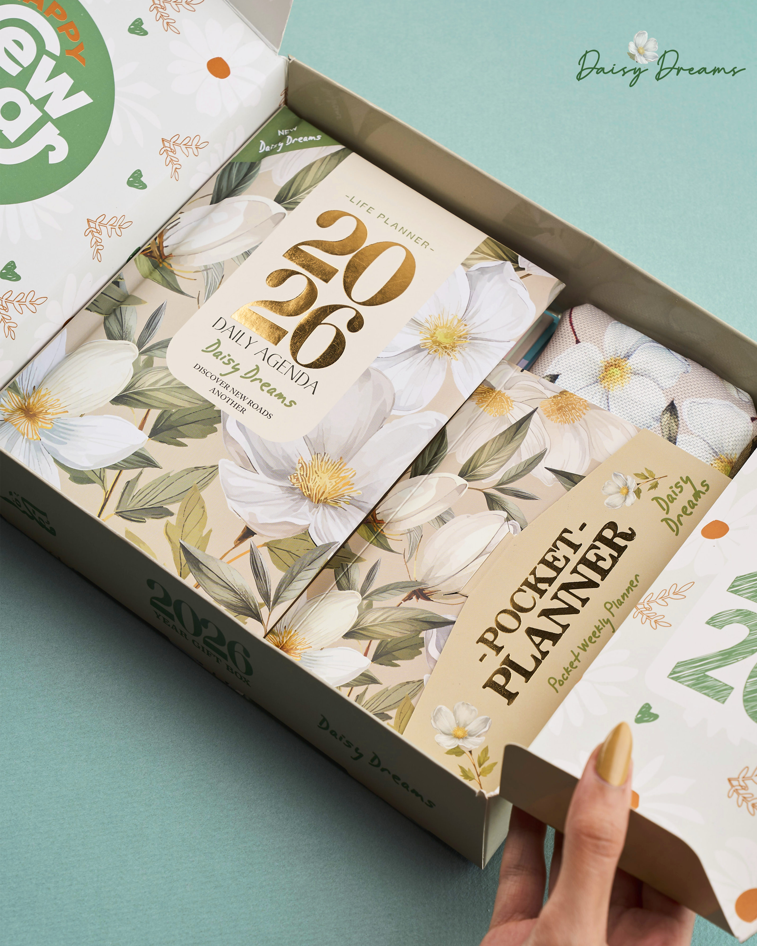 Agenda Gift Set 2026 - Daisy Dreams