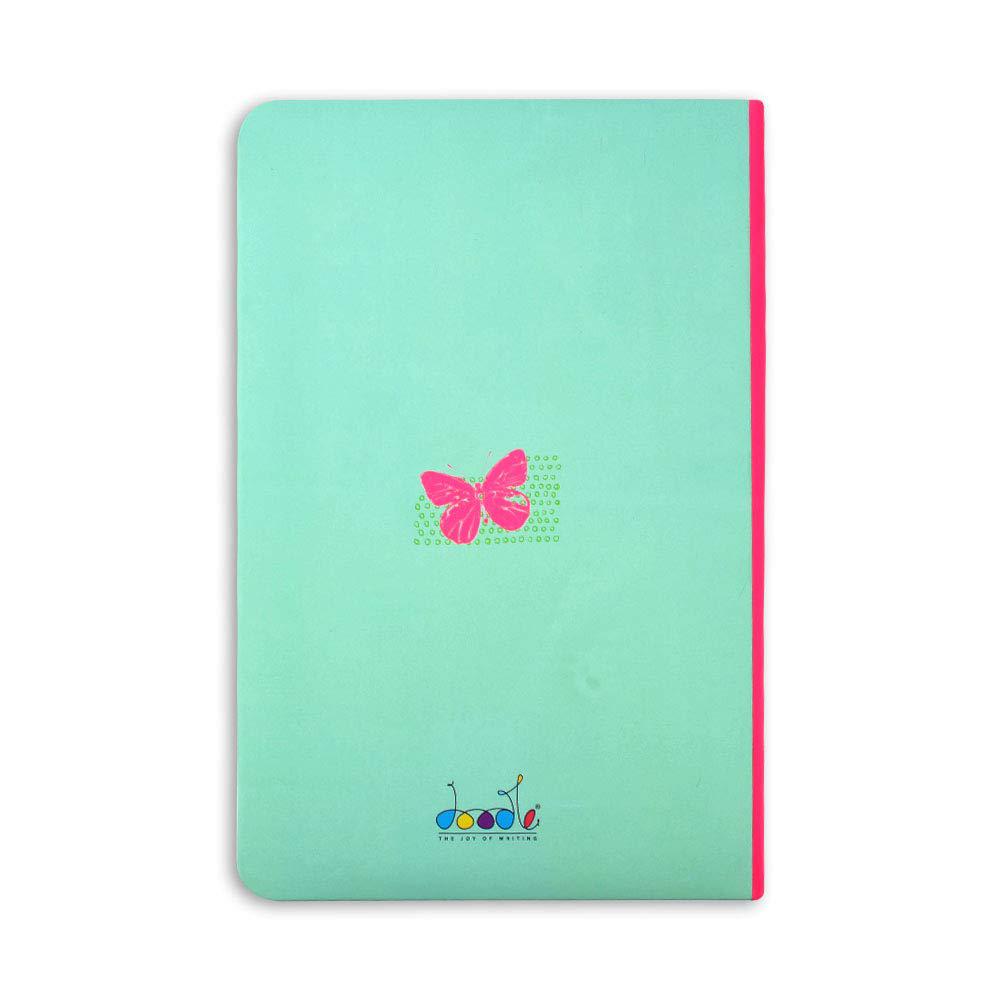 دفتر تصميم الفراشات والورود