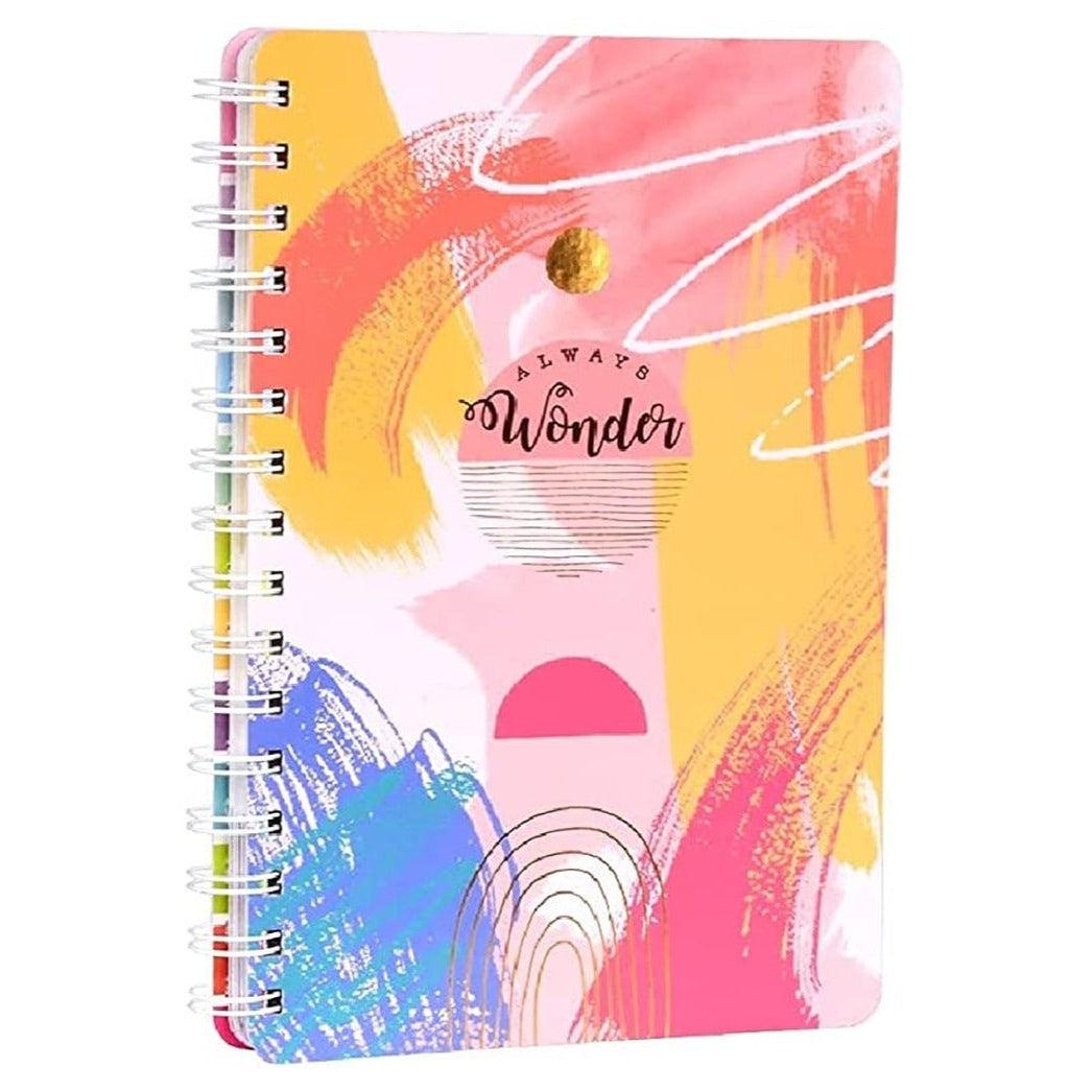 مخطط سنوي حجم A5 - تصميم السعادة في الالوان