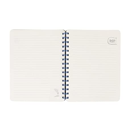 Doodle Earthy Waves Hard Bound B5 Notebook