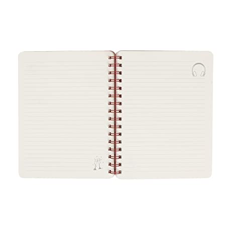 مخطط سلك حجم B5 "بدون تاريخ" - تصميم الوان قوس القزح