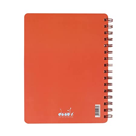 مخطط سلك حجم B5 "بدون تاريخ" - تصميم الوان قوس القزح