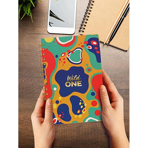 مخطط حجم A5 - تصميم البقع الملونة