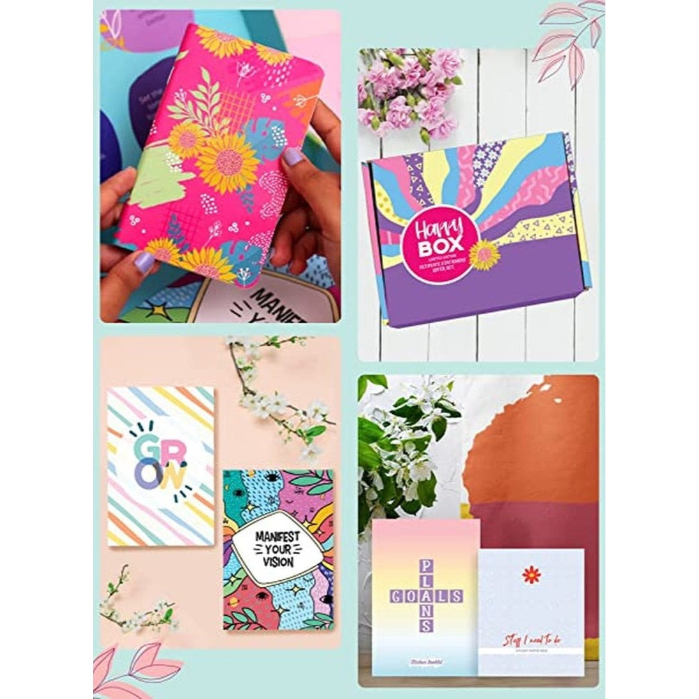 Doodle B5 Happiness Planner Kit- Floral Flourish