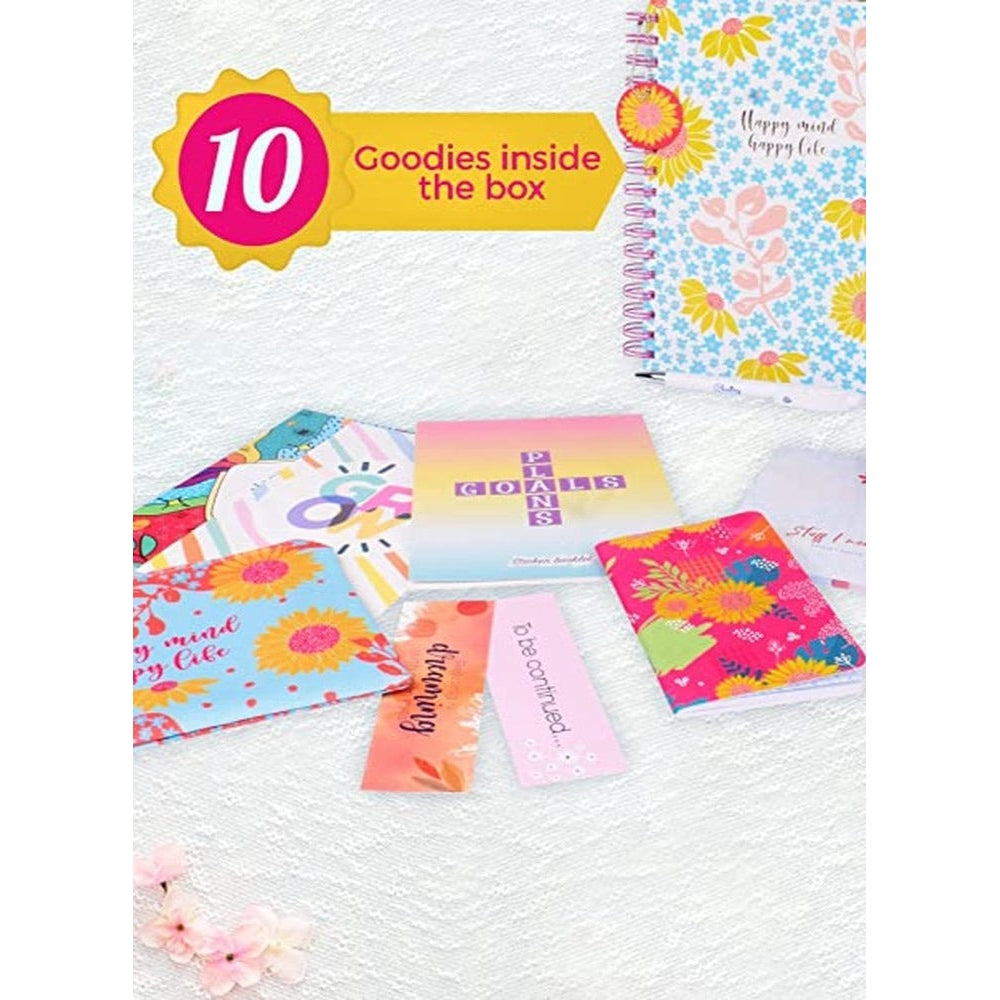 Doodle B5 Happiness Planner Kit- Floral Flourish