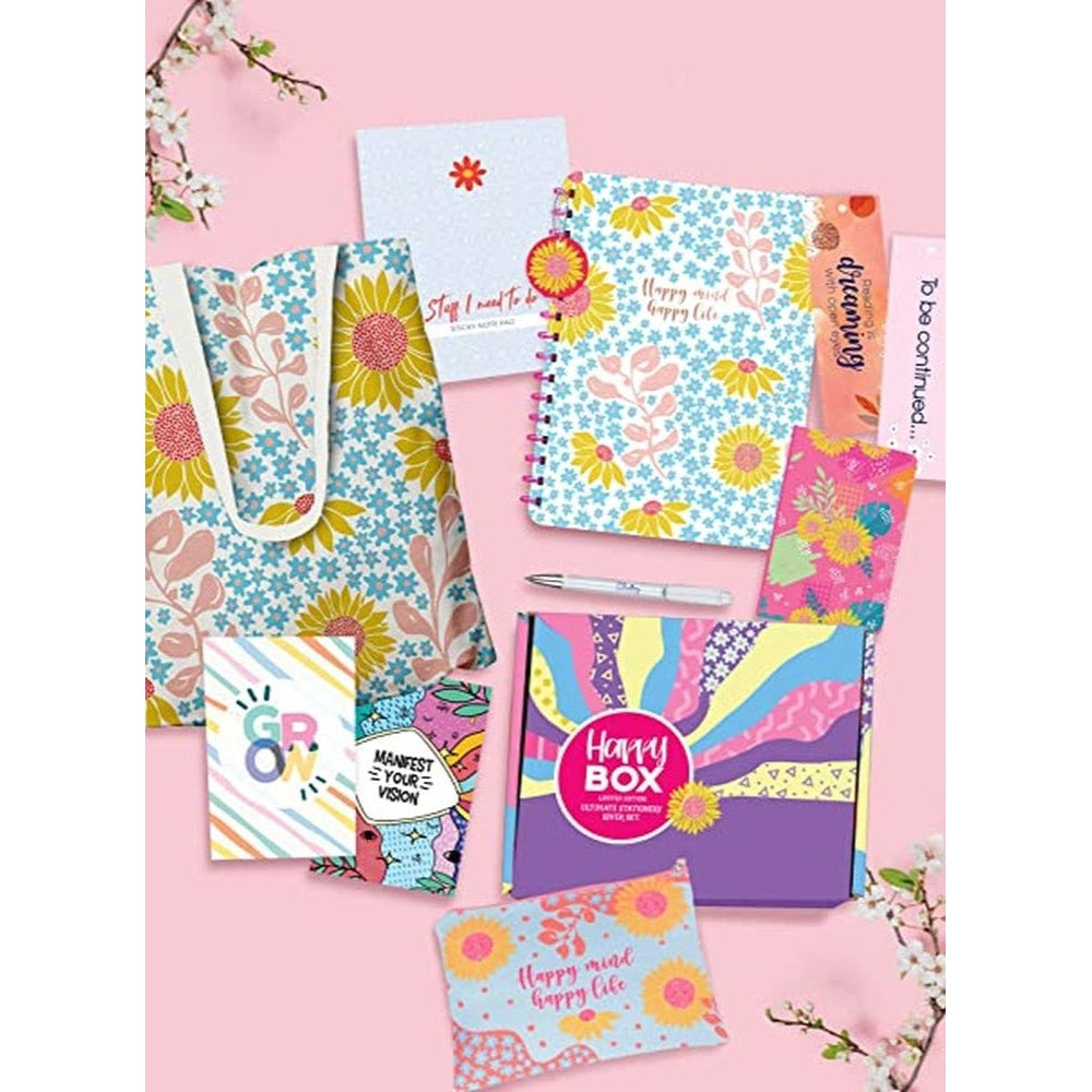 Doodle B5 Happiness Planner Kit- Floral Flourish