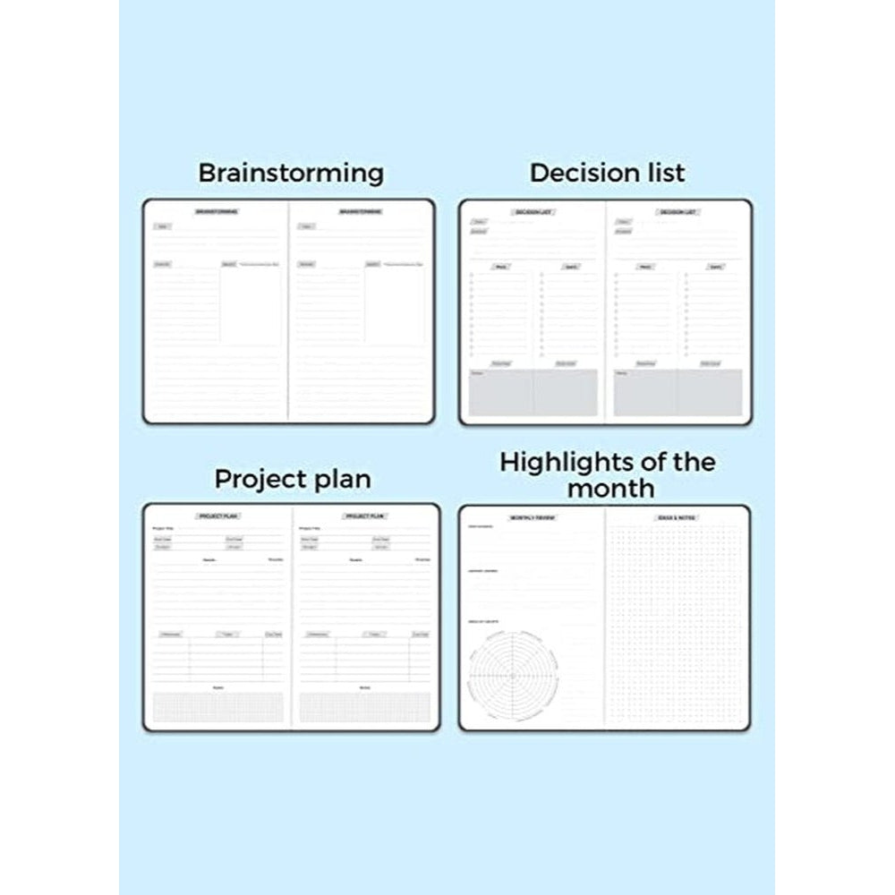 مخطط الانتاجية السنوي سلك - Dare to Dream A5