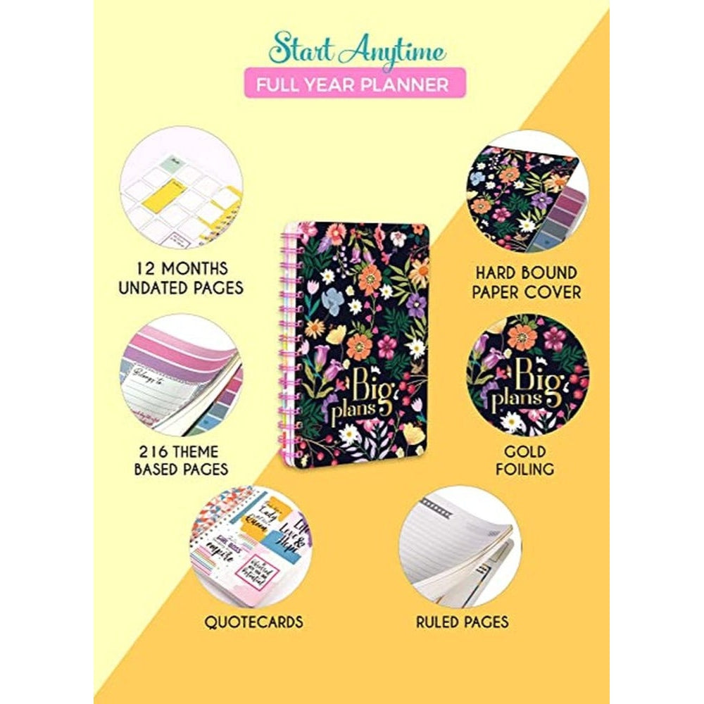 مخطط سنوي سلك حجم A5 - تصميم المخططات الكبيرة