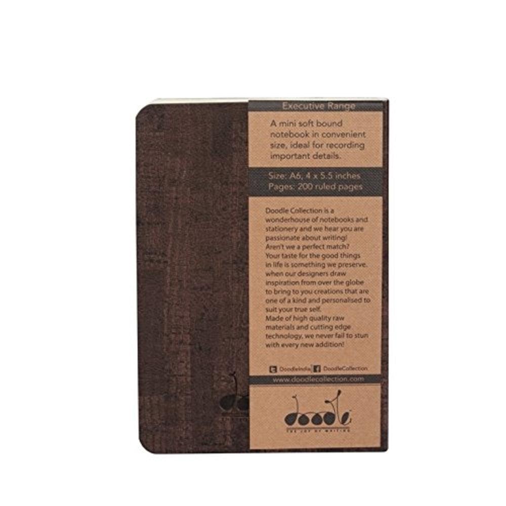 Writing Tomorrow Today Dark Brown Notebook