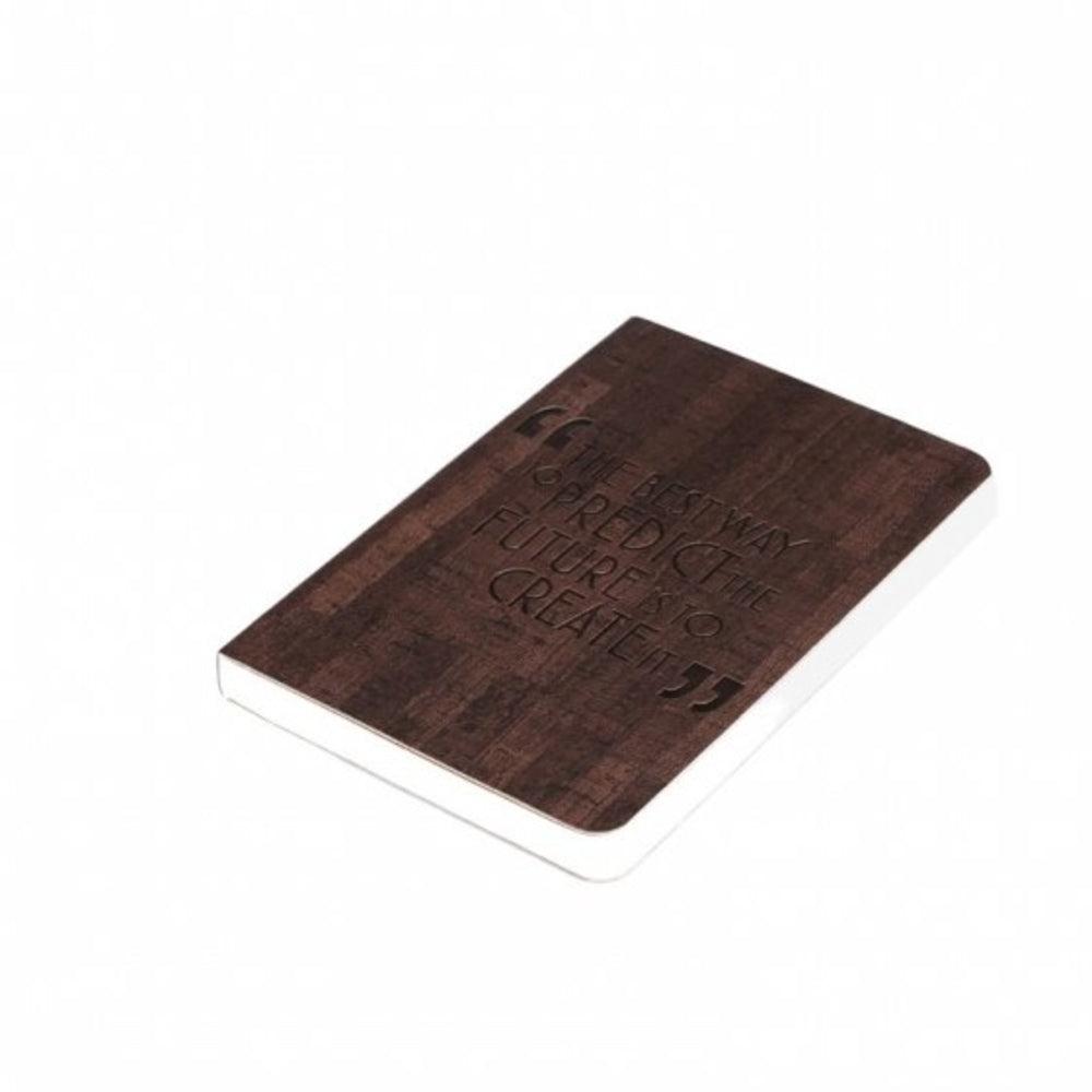 Writing Tomorrow Today Dark Brown Notebook