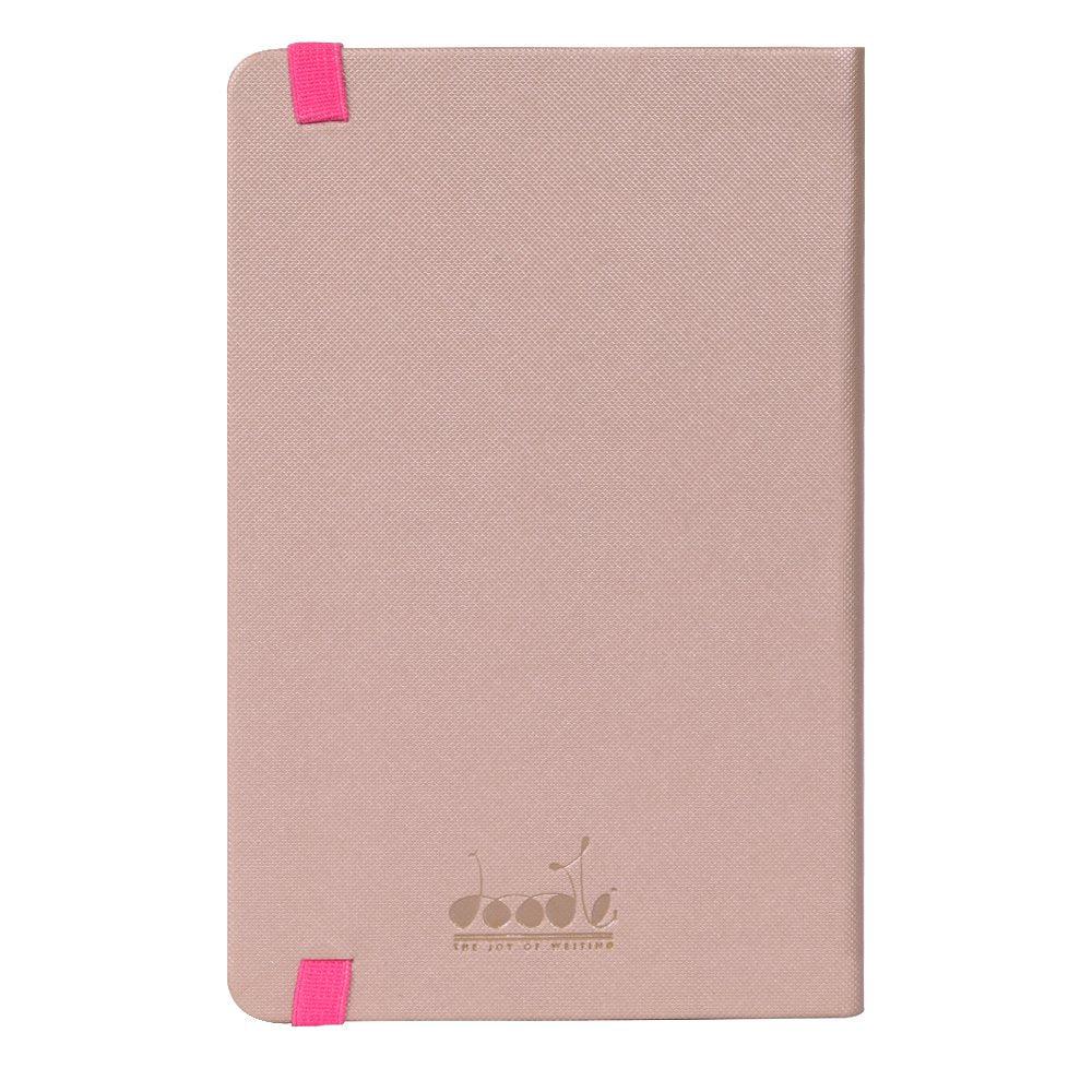 Doodle Peachy Blush A5 Notebook Girls