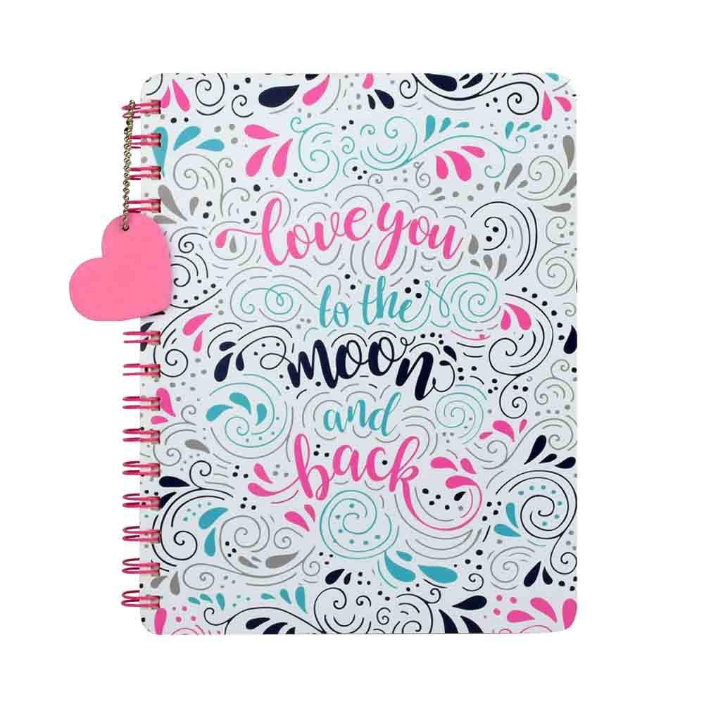 Doodle Head Over Heels Cute Notebook