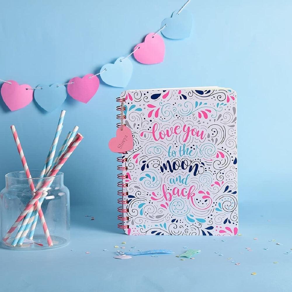 Doodle Head Over Heels Cute Notebook
