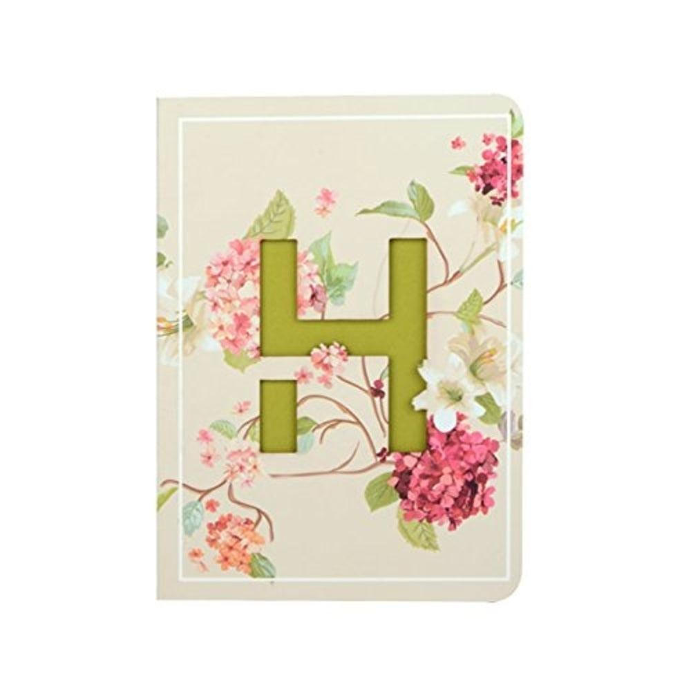 Initial H Personalised Notebook Gift