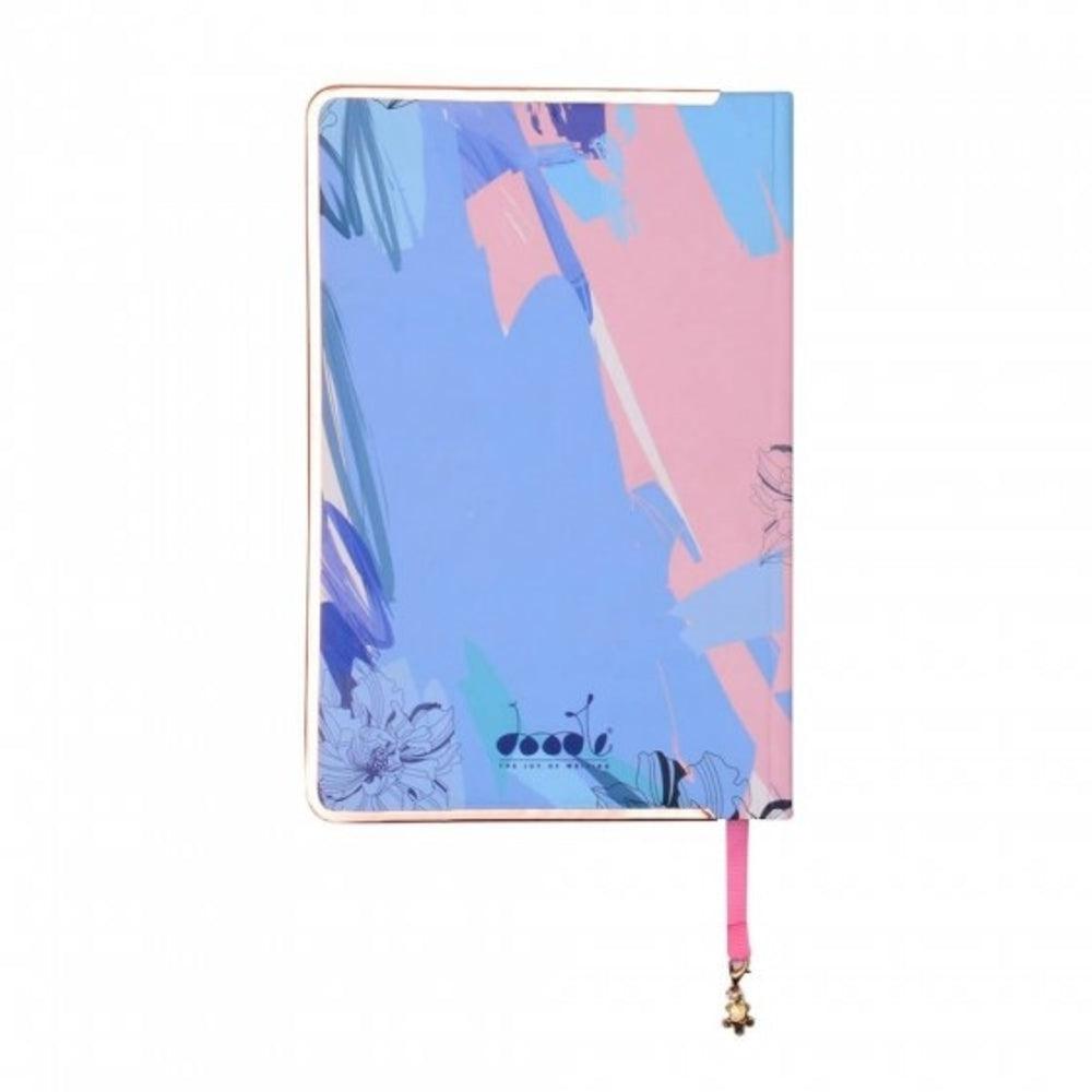 Floral Palette Hardbound Diary With Metal Frame