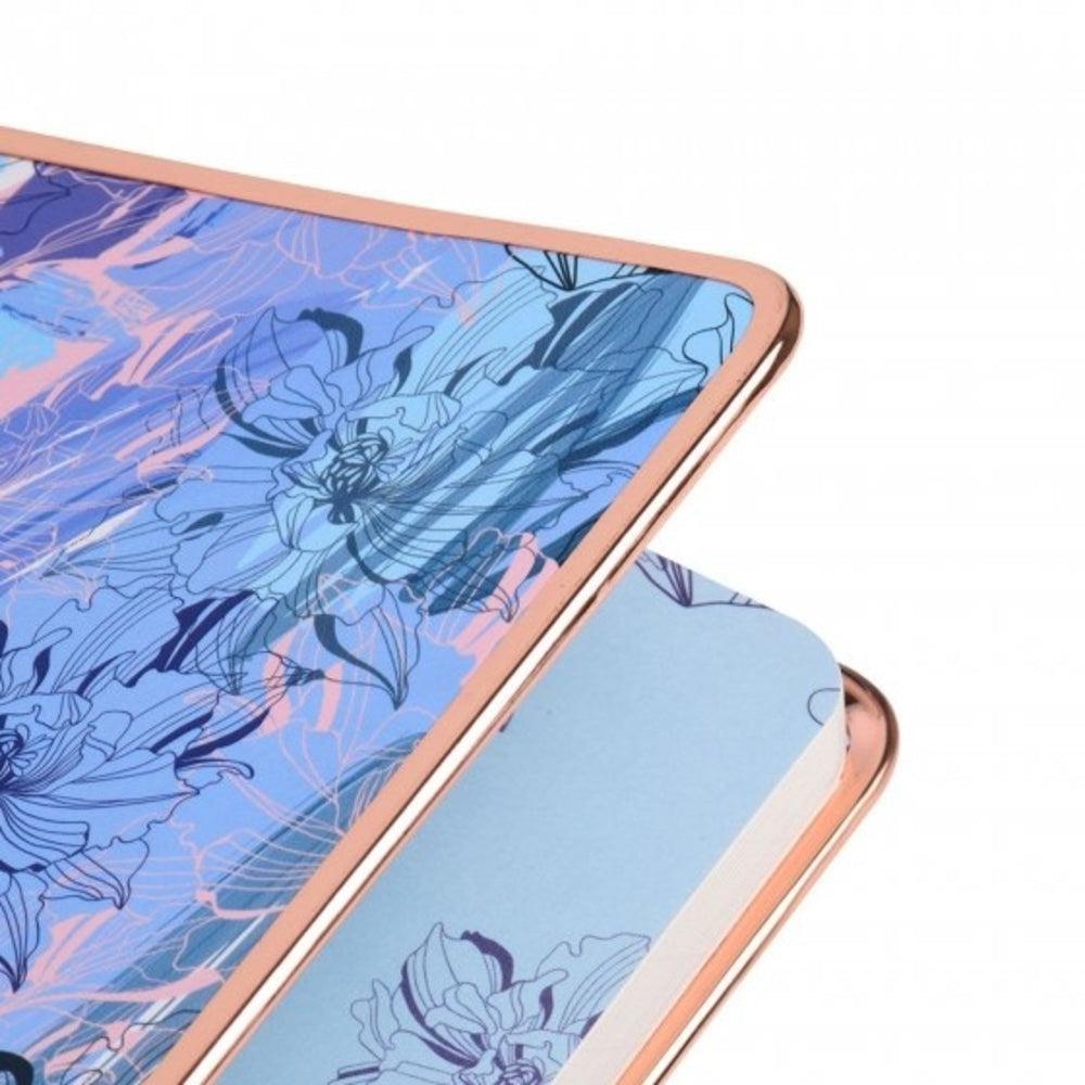 Floral Palette Hardbound Diary With Metal Frame