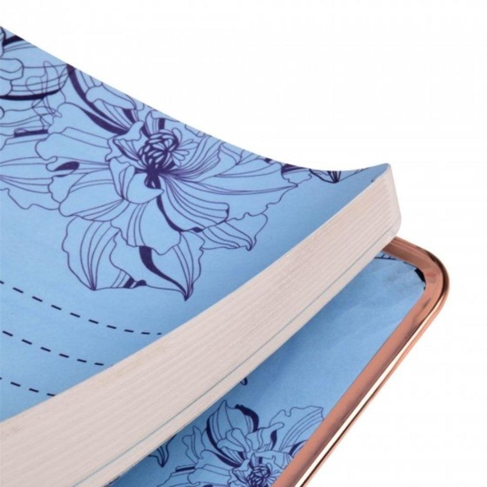 Floral Palette Hardbound Diary With Metal Frame