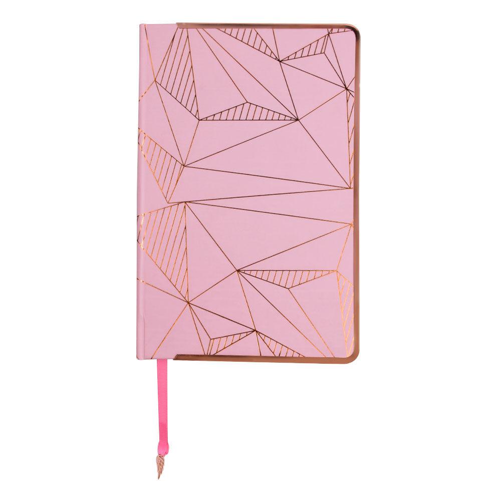 Woodrose Hardbound Diary With Metal Frame