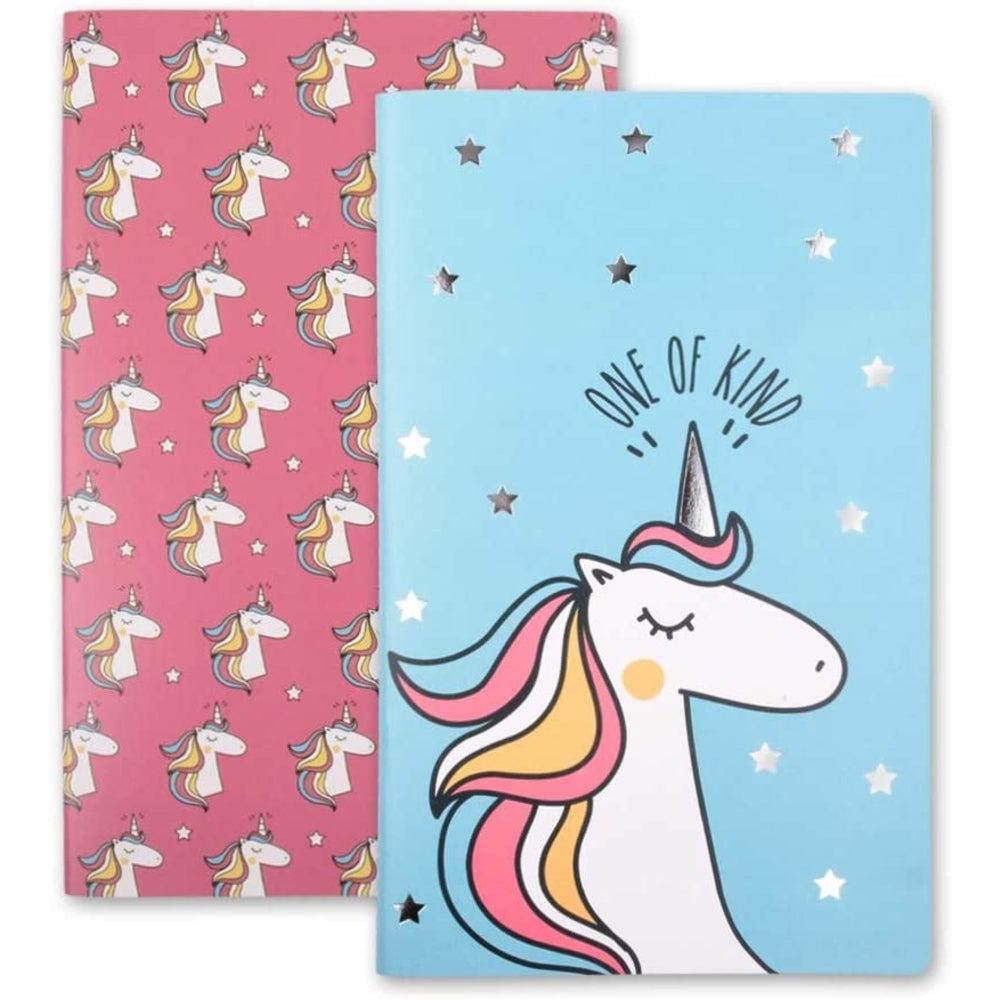 دفتر اليونيكورن (مجموعة من 2 دفتر)
