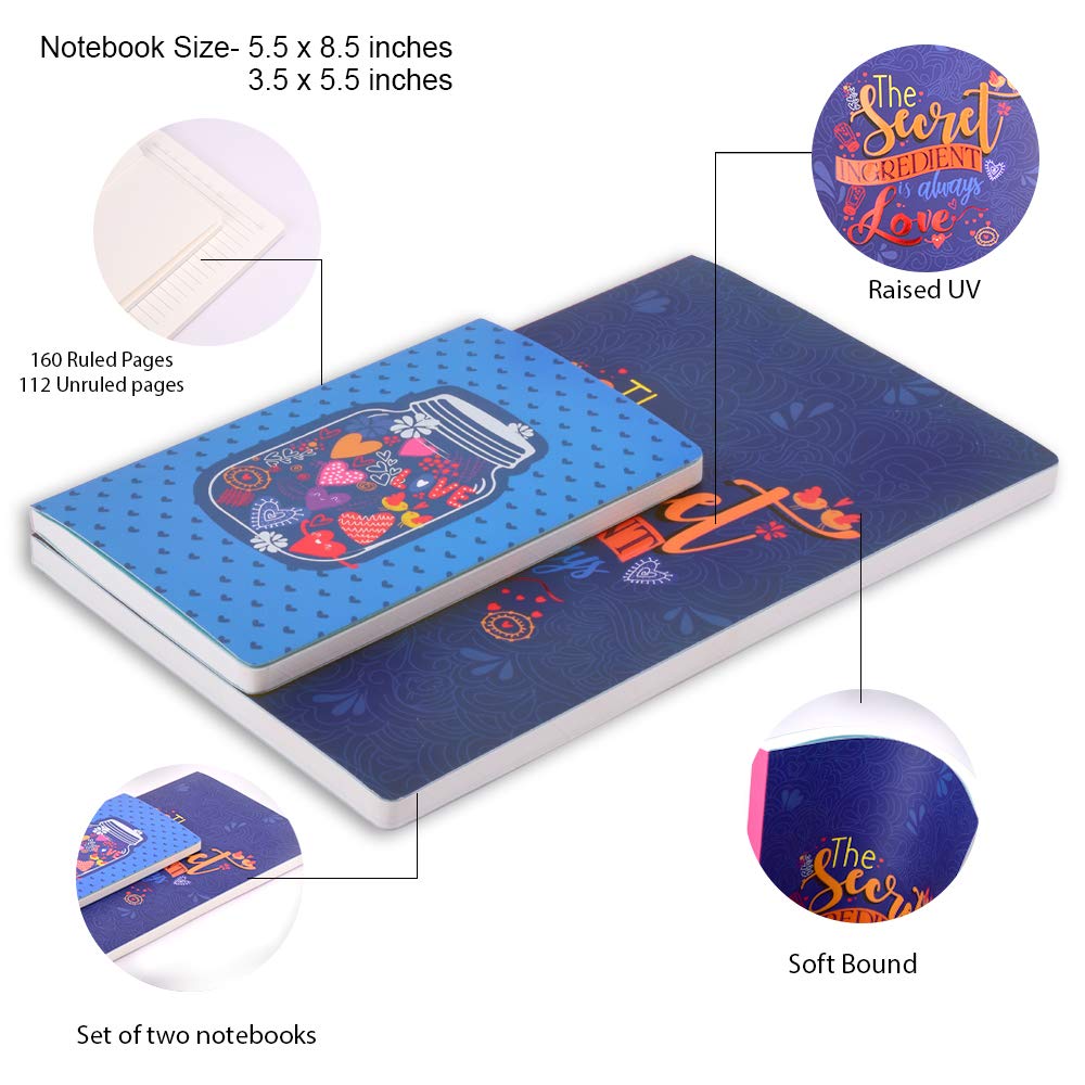 Secret Ingredient Twin Notebook (Set Of 2 Diaries)