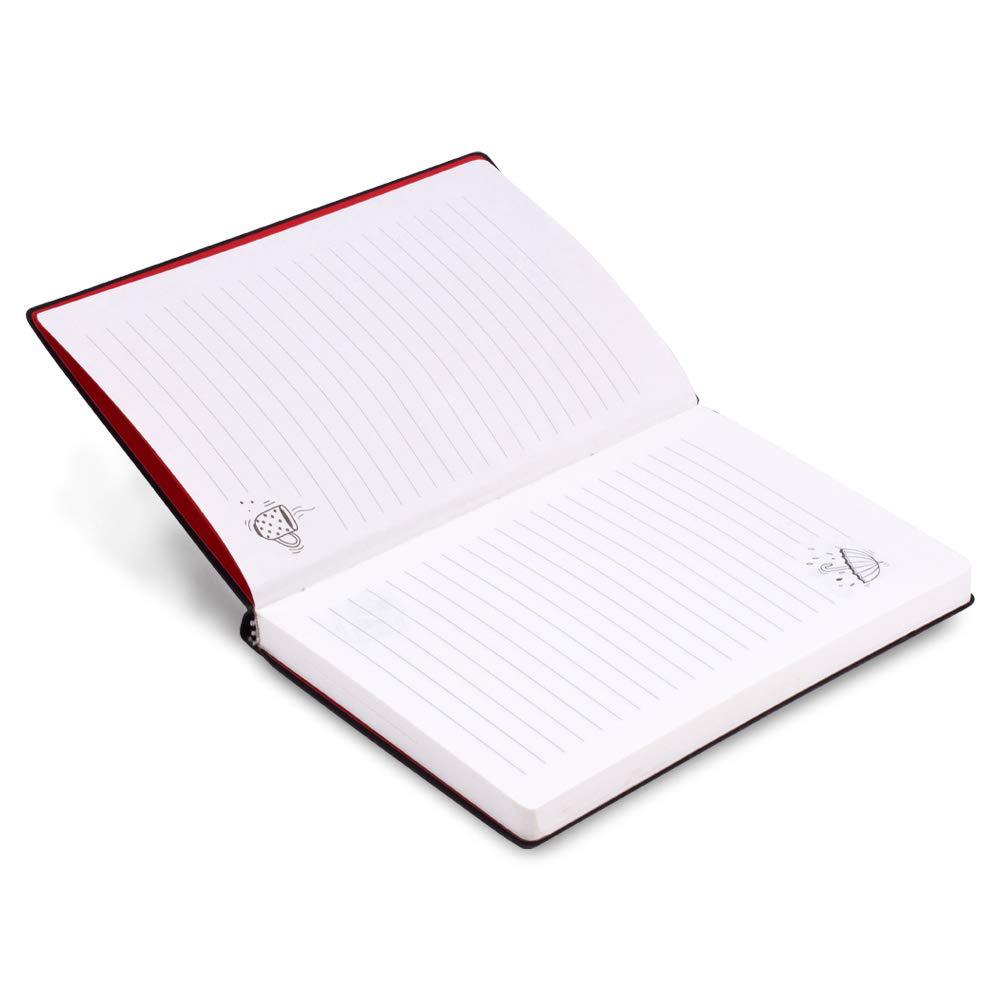 دفتر قلب الحب لون أسود