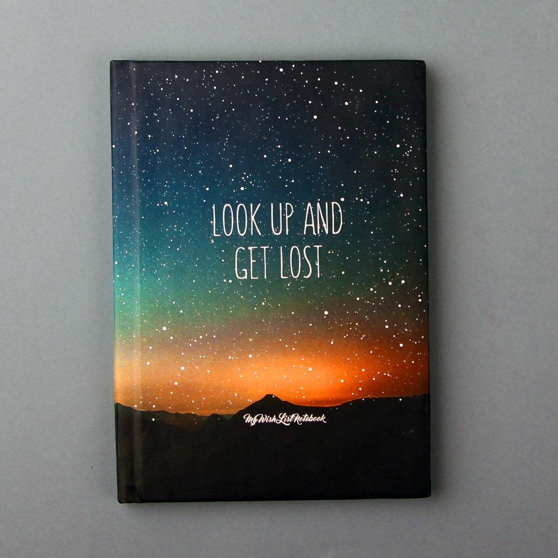 دفتر الجالاكسي اخضر- حجم كبير