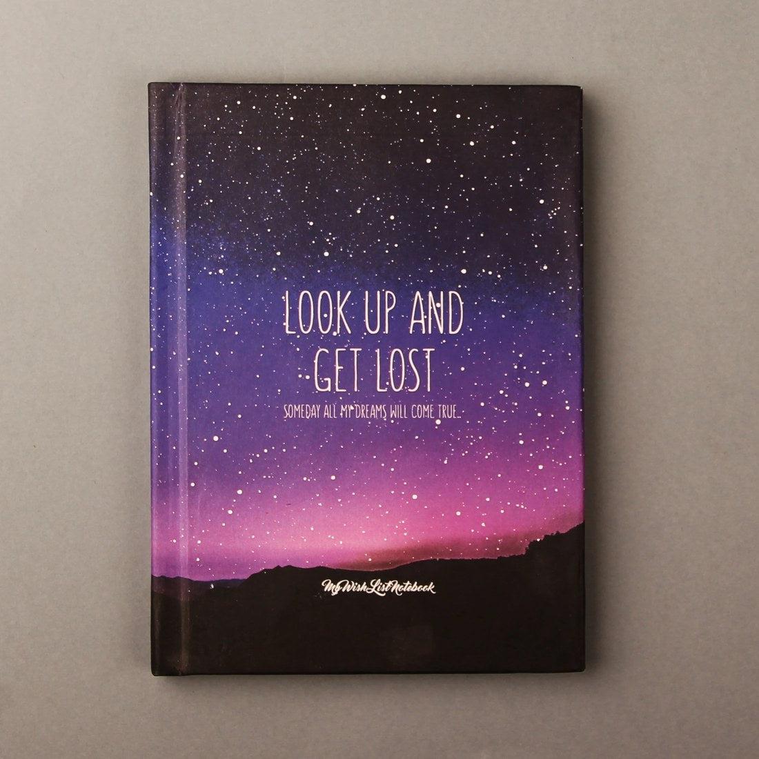 دفتر الجالاكسي بنفسجي - حجم كبير