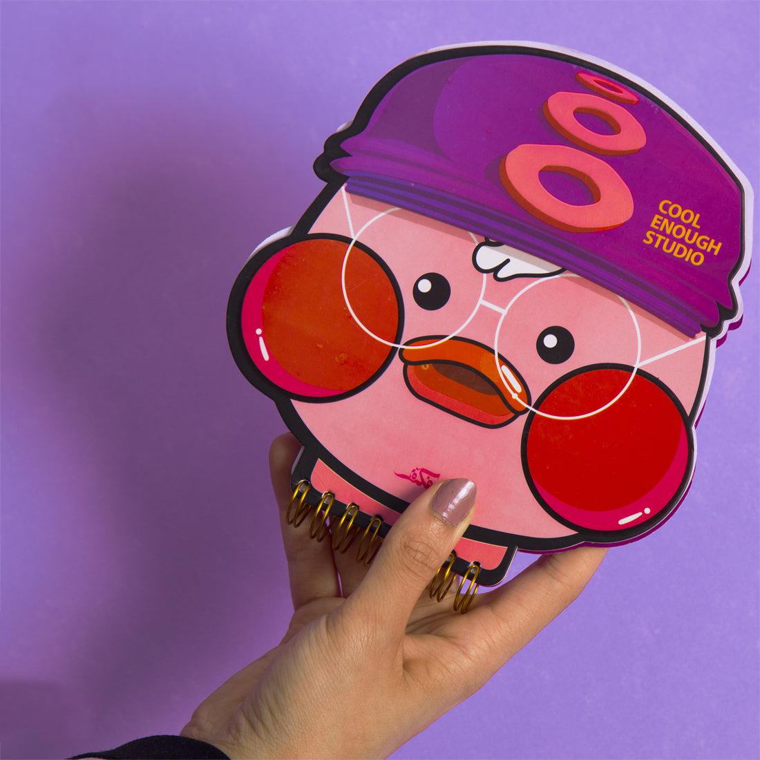 دفتر البطة ميمي - بنفسجي