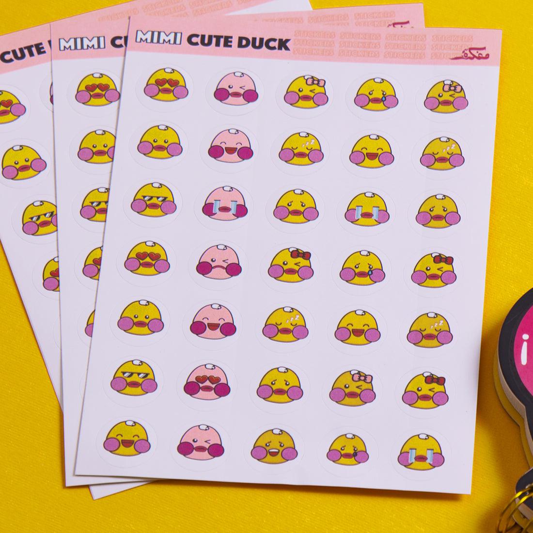 دفتر البطة ميمي - أصفر