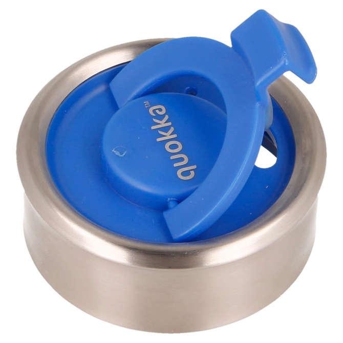 اكواب ستانليس ستيل حرارية حجم 400 مل تصميم اوراق زرقاء