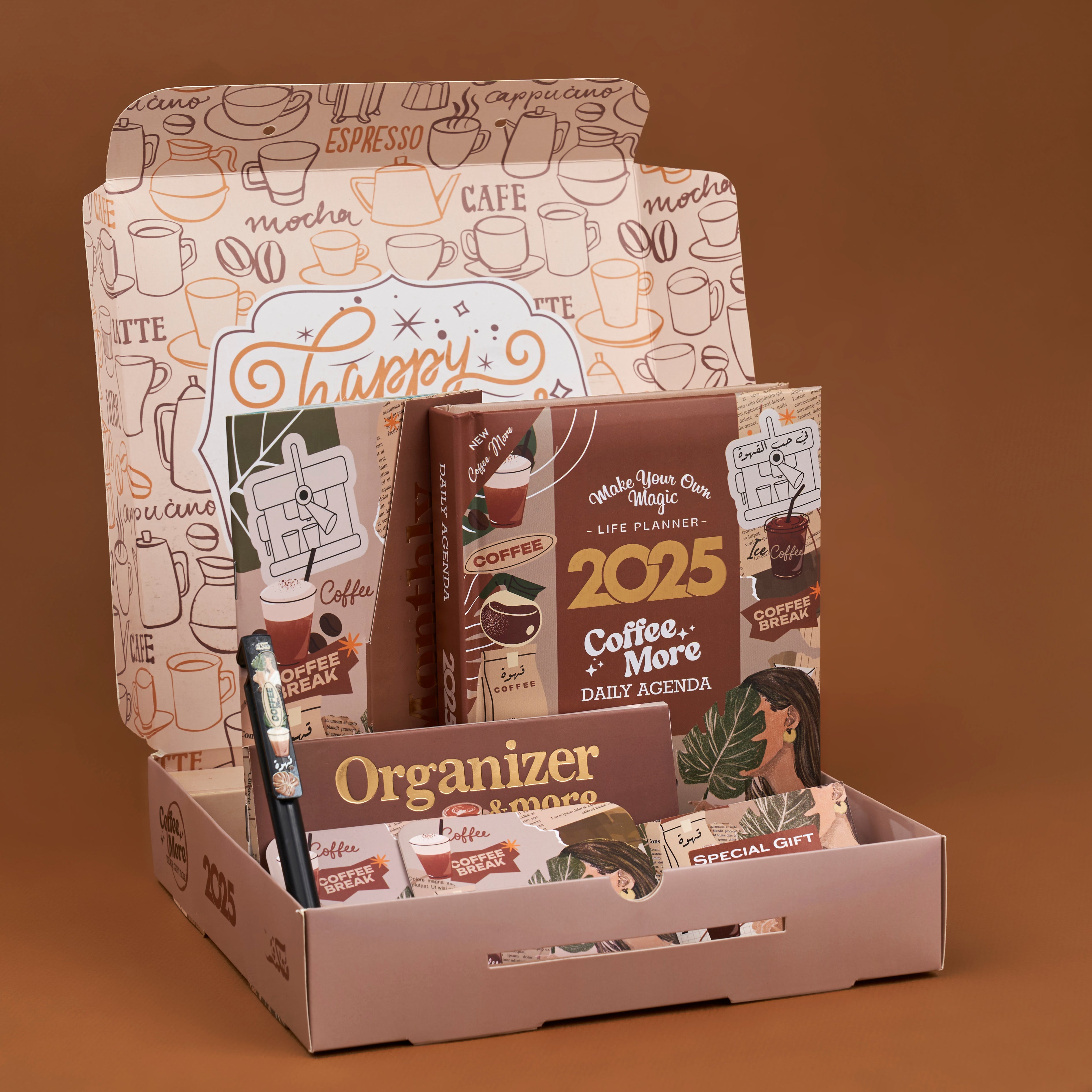 Agenda Gift Set 2025 - Coffee More