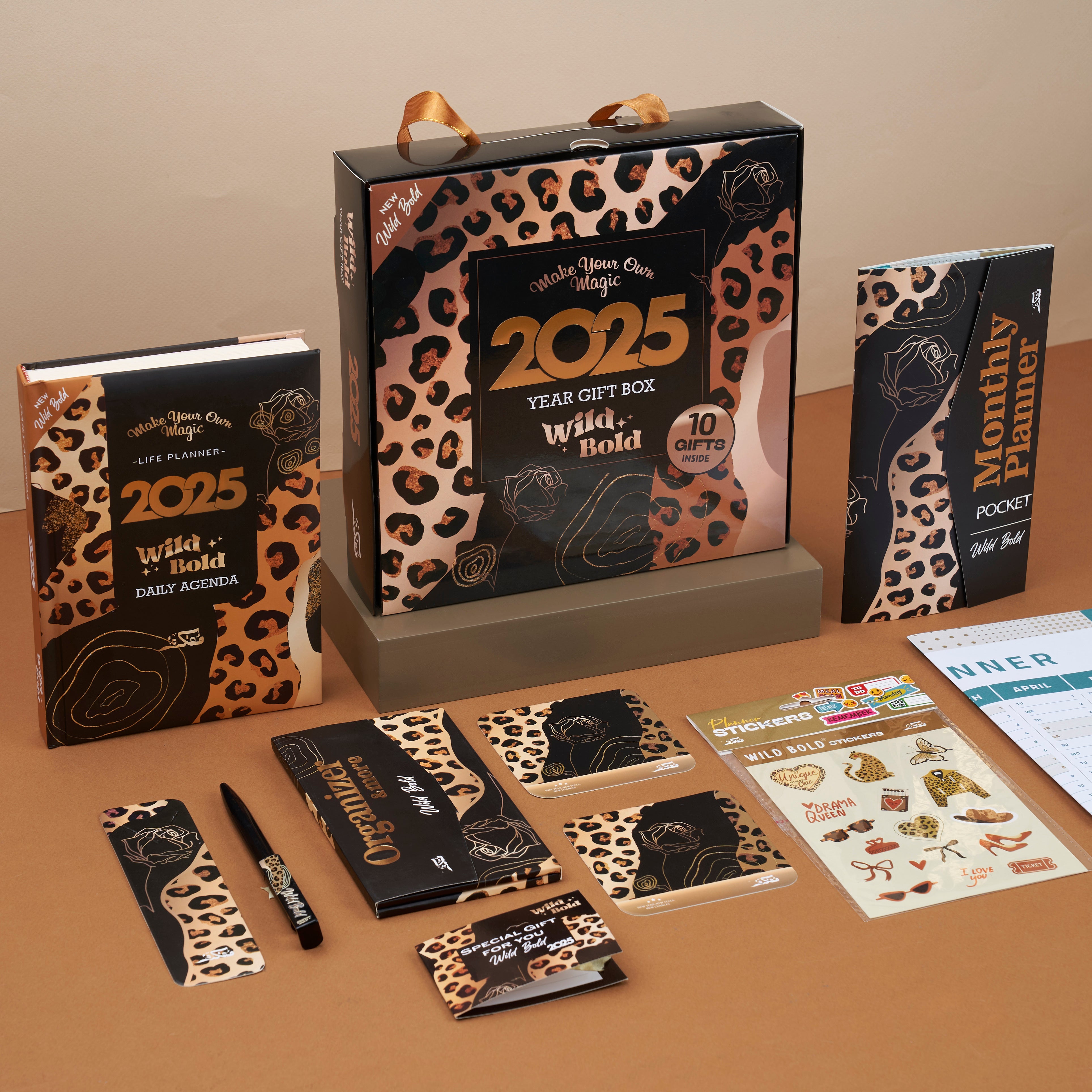 Agenda Gift Set 2025 - Wild Bold