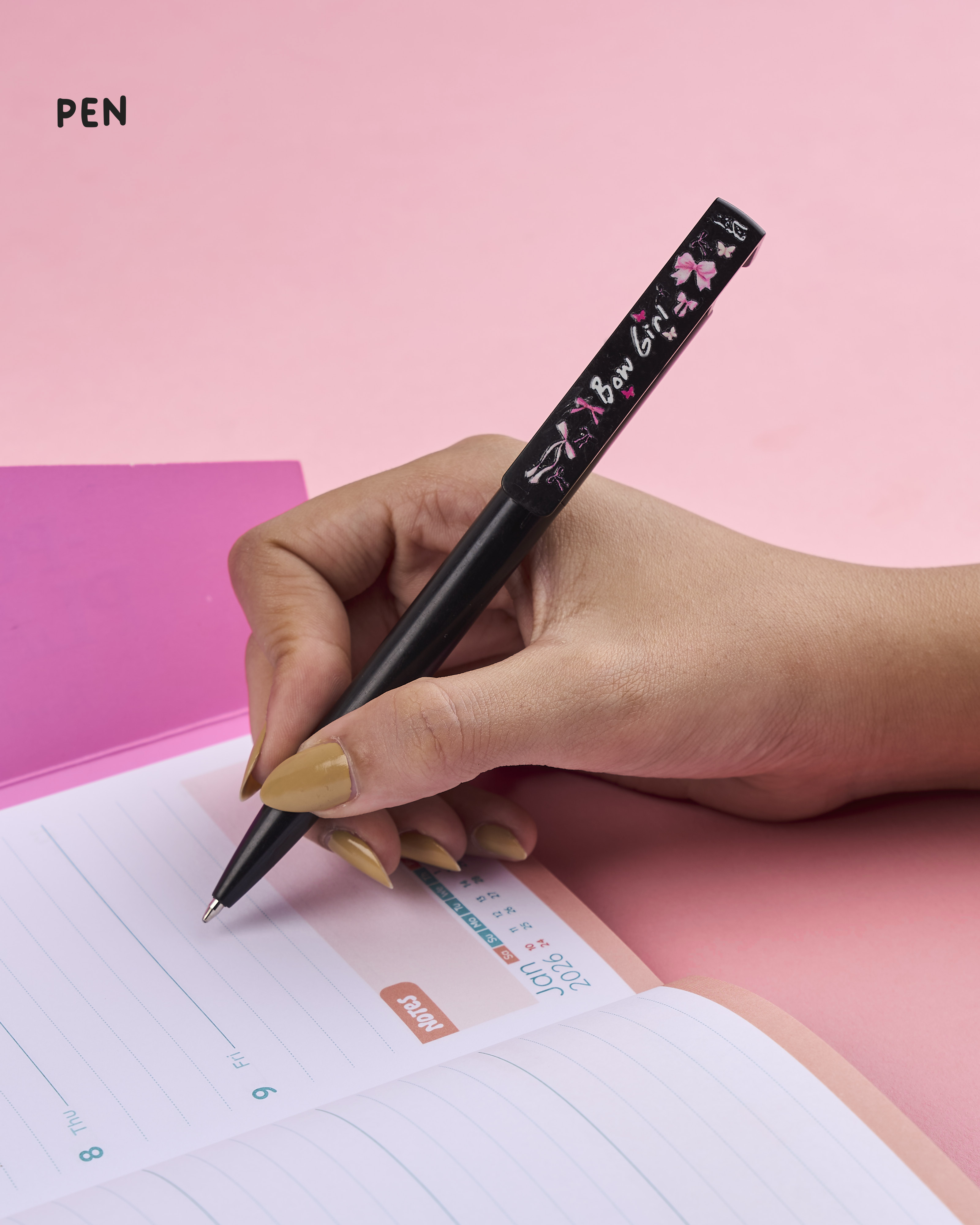 Agenda Gift Set 2026 -  Pink Bows