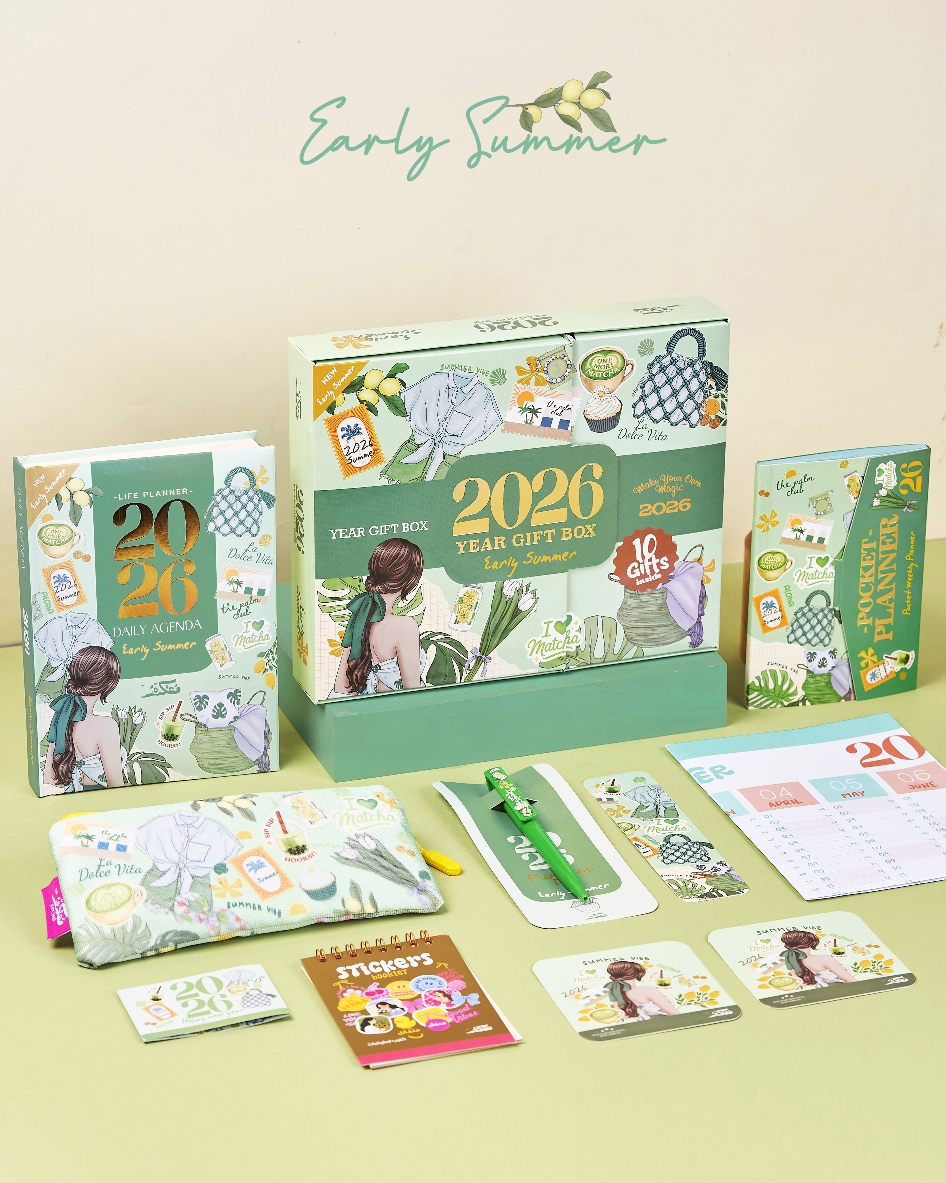 Agenda Gift Set 2026 - Early Summer