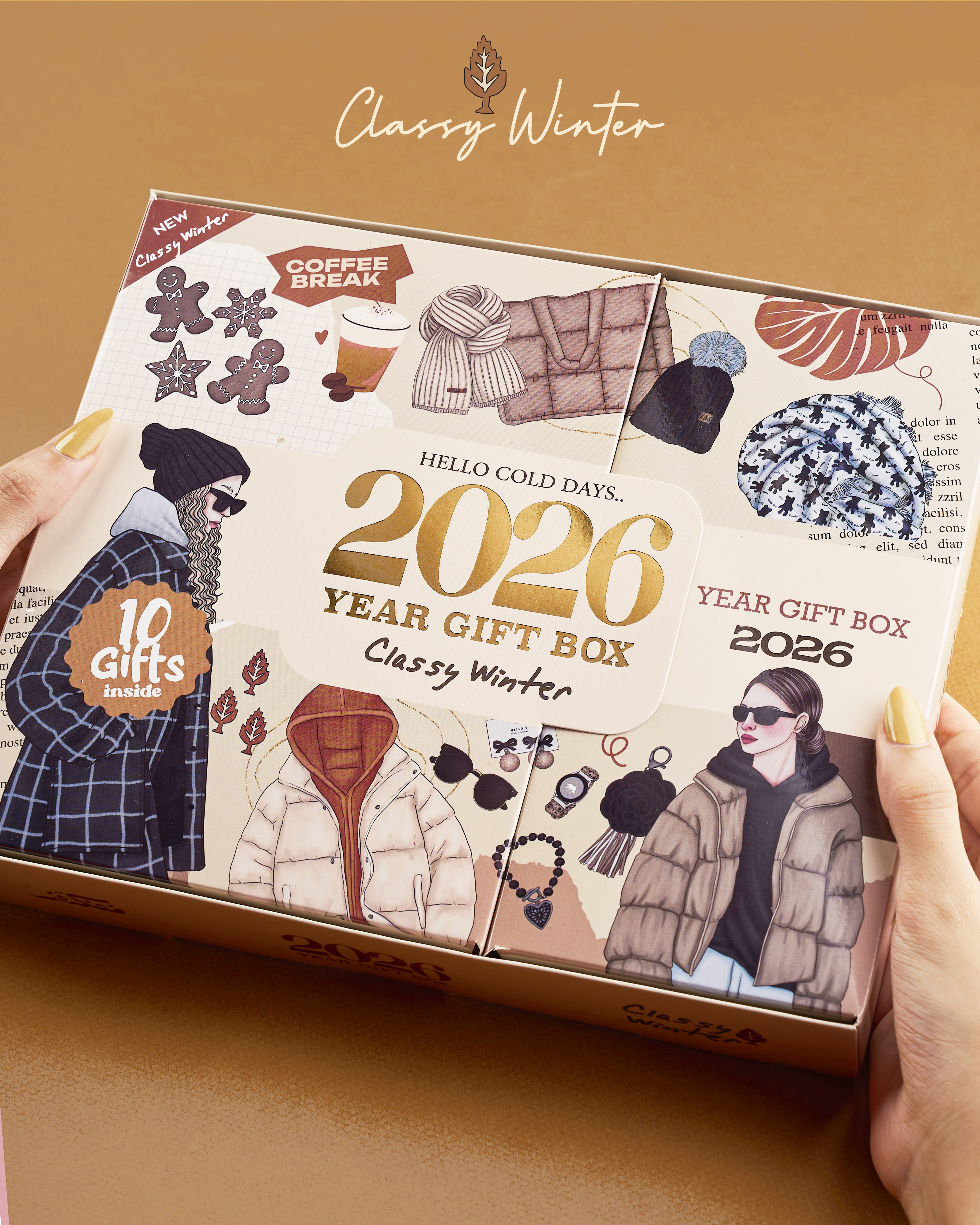 Agenda Gift Set 2026 - Classy Winter