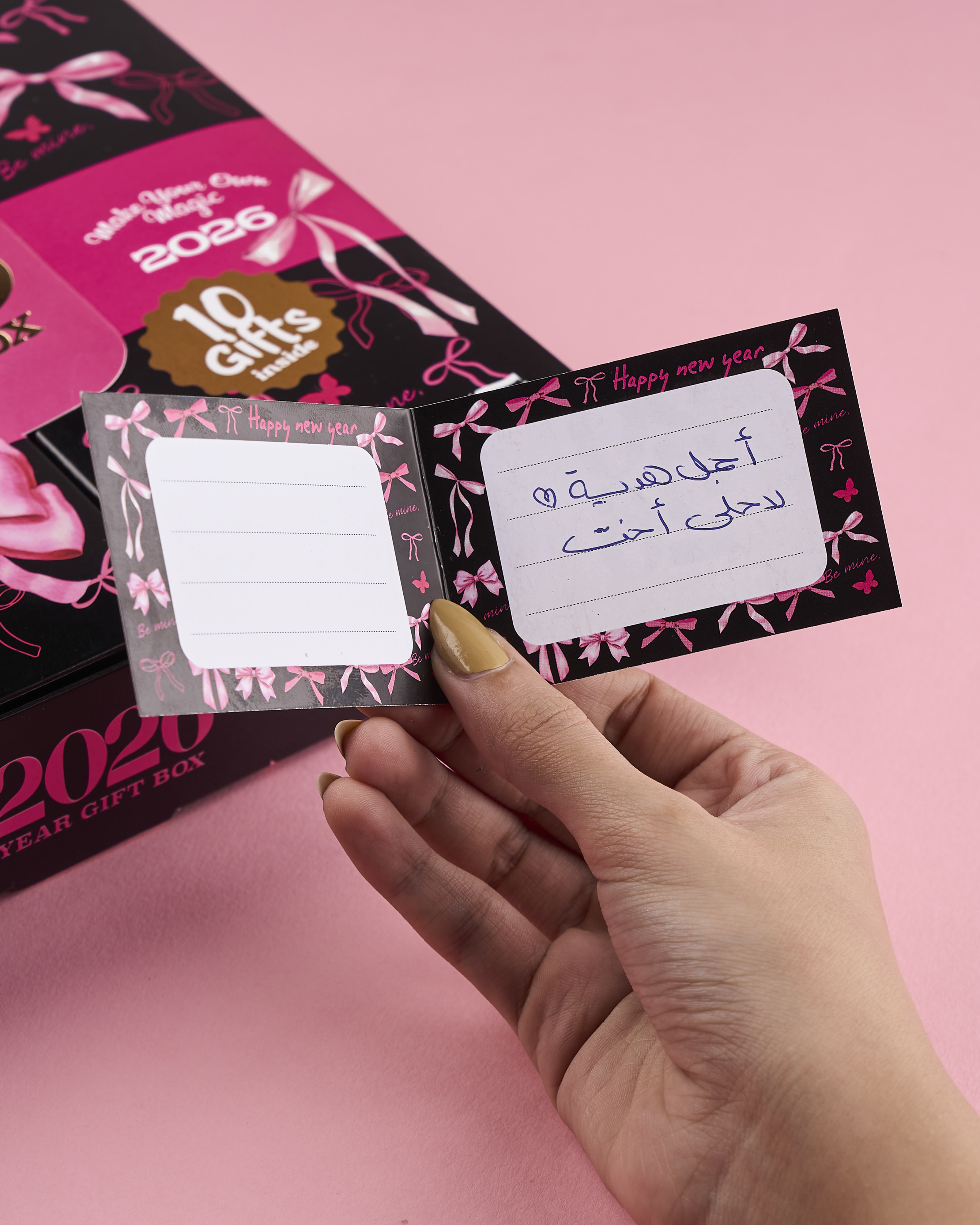 Agenda Gift Set 2026 -  Pink Bows