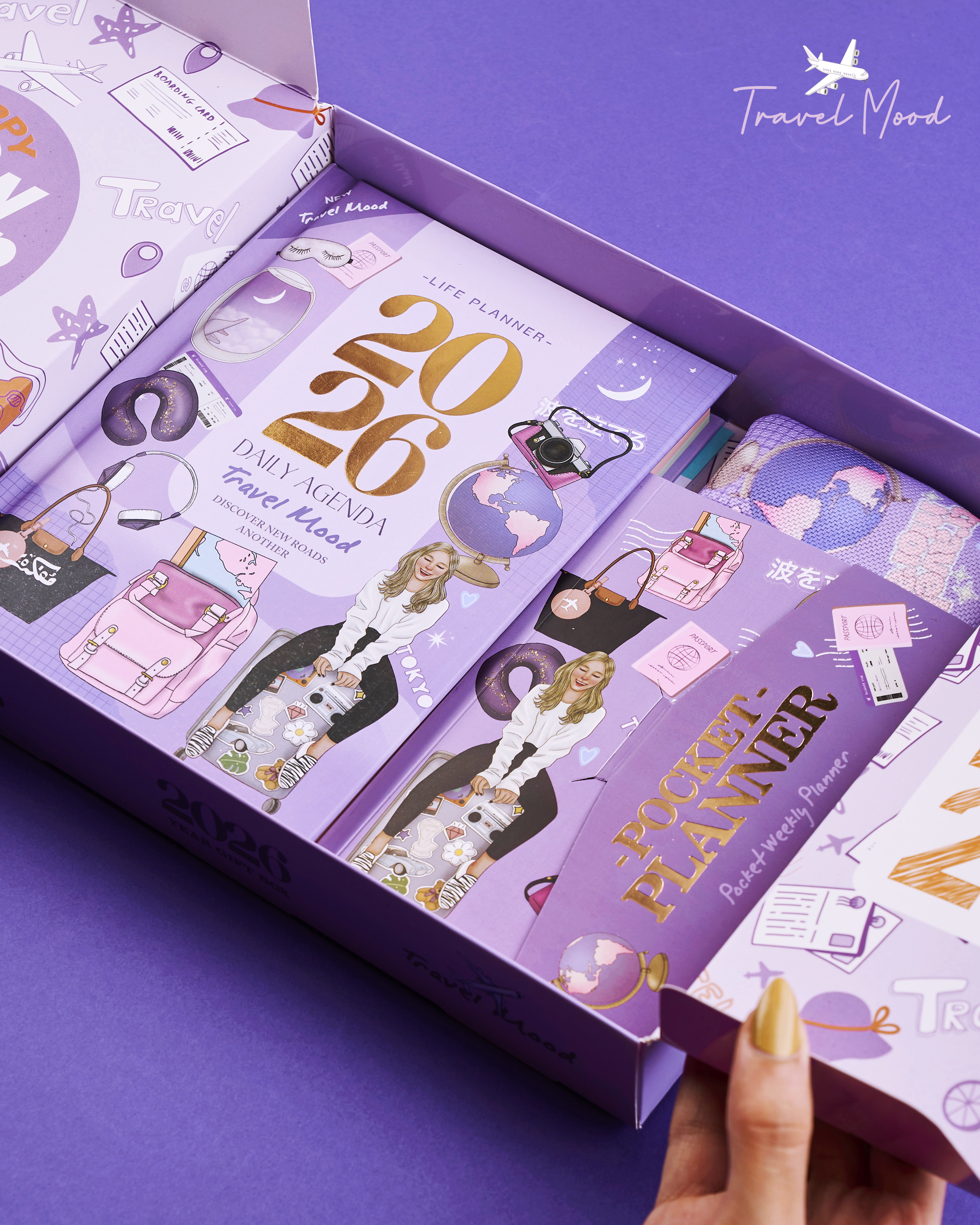 Agenda Gift Set 2026 - Travel Mood