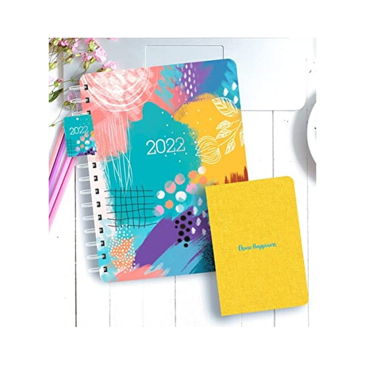 Doodle Happiness Journal B5 Amber Dusk Undated Planner