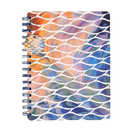 Doodle Earthy Waves Hard Bound B5 Notebook
